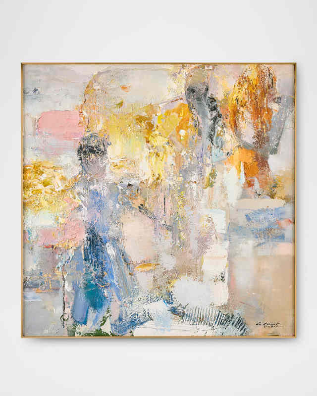 "Warm Reflections" Original Painting by LM Zhou